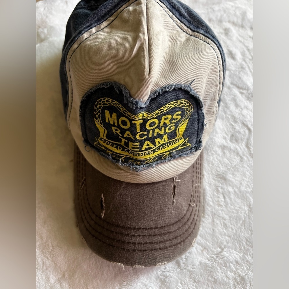 U Motors Racing Team Hat Speed Corner Genuine Stele and the gar